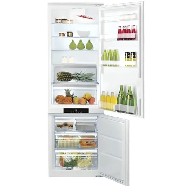 Réfrigérateur ARISTON 259L No Frost Encastrable Combiné Blanc (BCB 7030)(54x 1177 x 60 Cm) Réfrigérateur ARISTON 259L No Frost Encastrable Combiné Blanc (BCB 7030)(54x 1177 x 60 Cm)